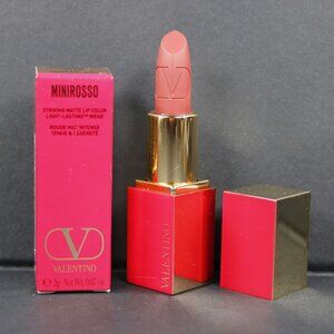 Valentino Minirosso Matte Lipstick 111A Undressed Velvet 2g New in Box